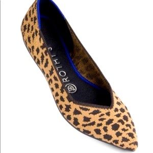 Rothy’s the point leopard 8.5